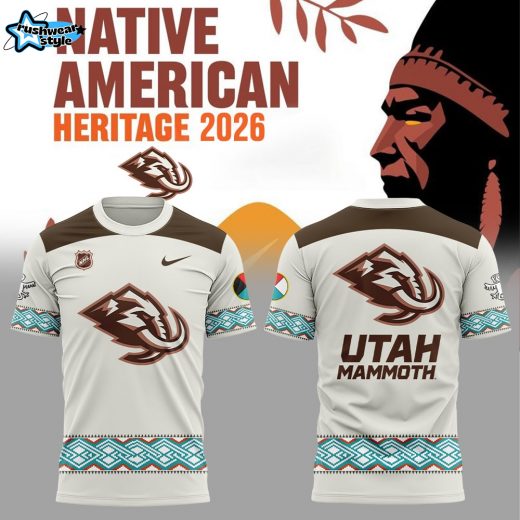 Utah Mammoth Native American Heritage Night 2026 Combo Shirt