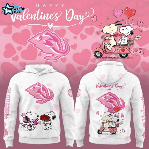 Utah Mammoth Peanuts Happy Valentine Day 2026 Hoodie