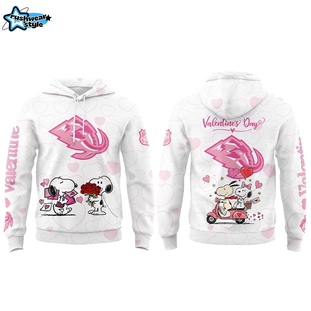 Utah Mammoth Peanuts Happy Valentine Day 2026 Hoodie Utah Mammoth Peanuts Happy Valentine Day 2026 Hoodie