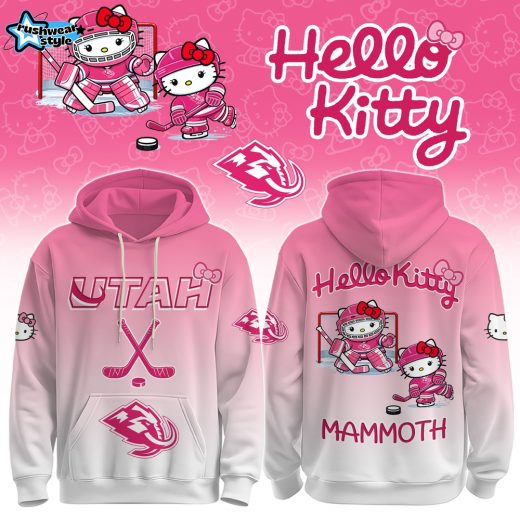 Utah Mammoth Special Hello Kitty Limited Edition Hoodie