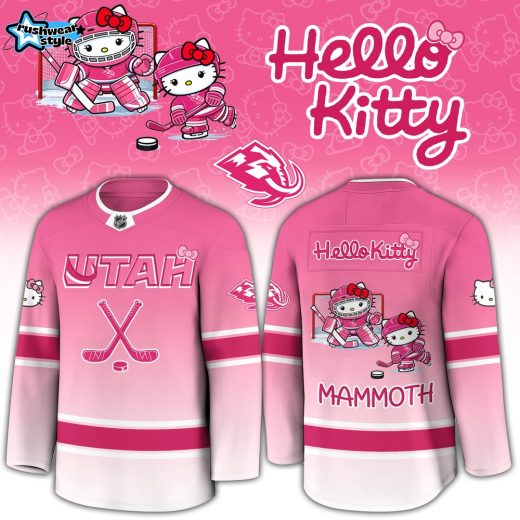 Utah Mammoth Special Hello Kitty Limited Edition Jersey