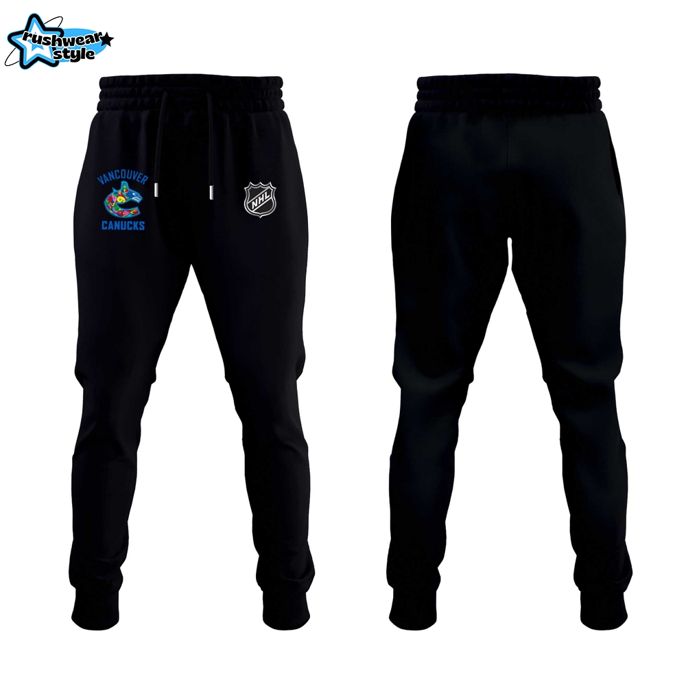 V Canucks x ROBBIE G.K. Pride Night 2026 Combo Hoodie V Canucks x ROBBIE G.K. Pride Night 2026 Combo Hoodie