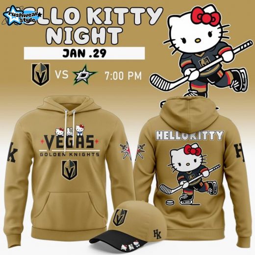 Vegas Golden Knights x Hello Kitty Night 2026 Hoodie