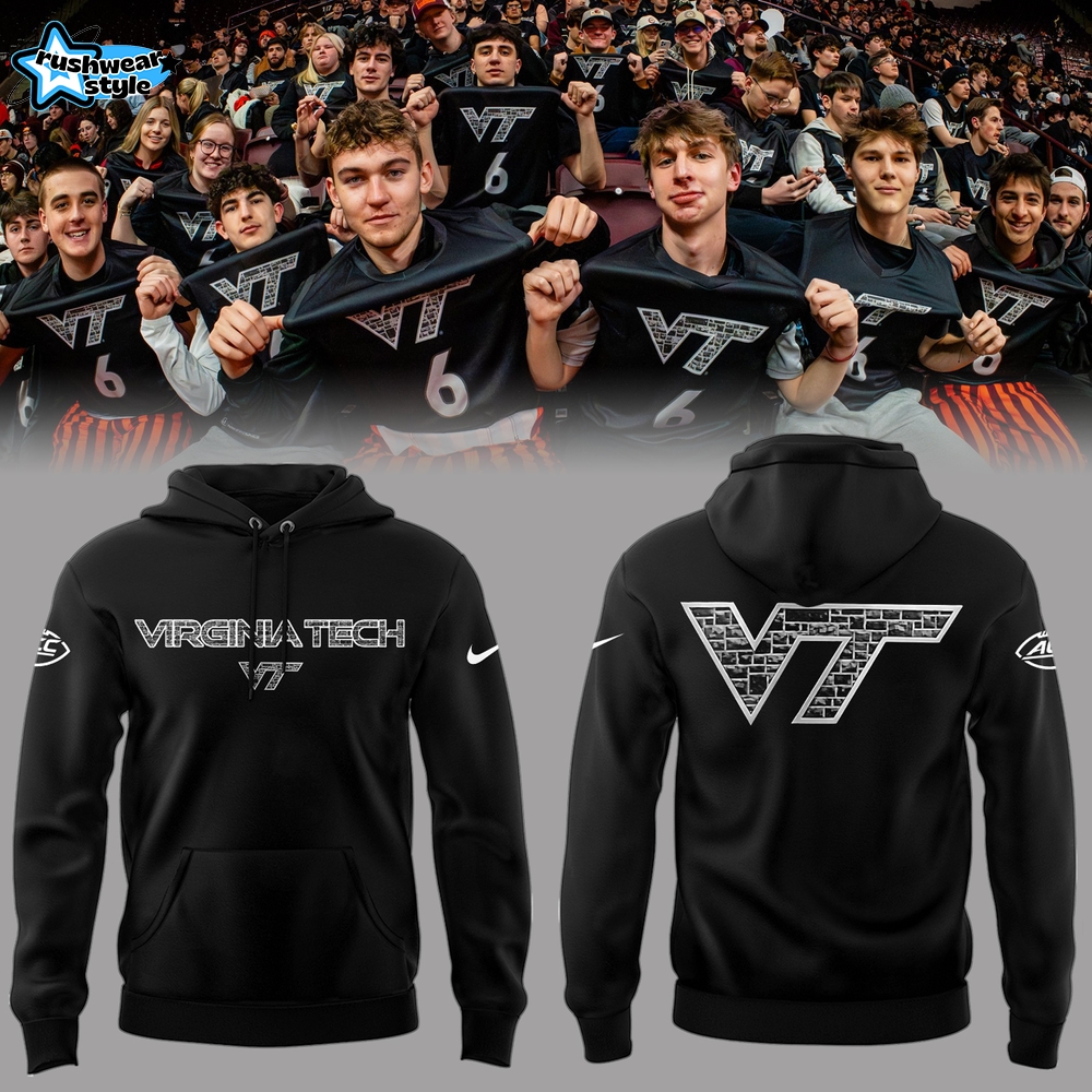 Virginia Tech Hokies Blackout Game 2026 Official Fan Hoodie Virginia Tech Hokies Blackout Game 2026 Official Fan Hoodie