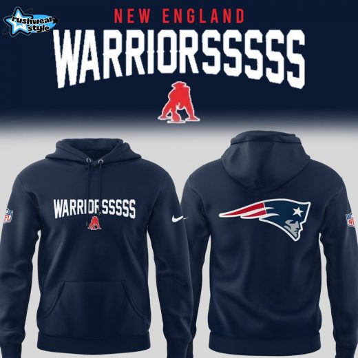 WARRIORSSSSS New England Patriots American 2026 Hoodie