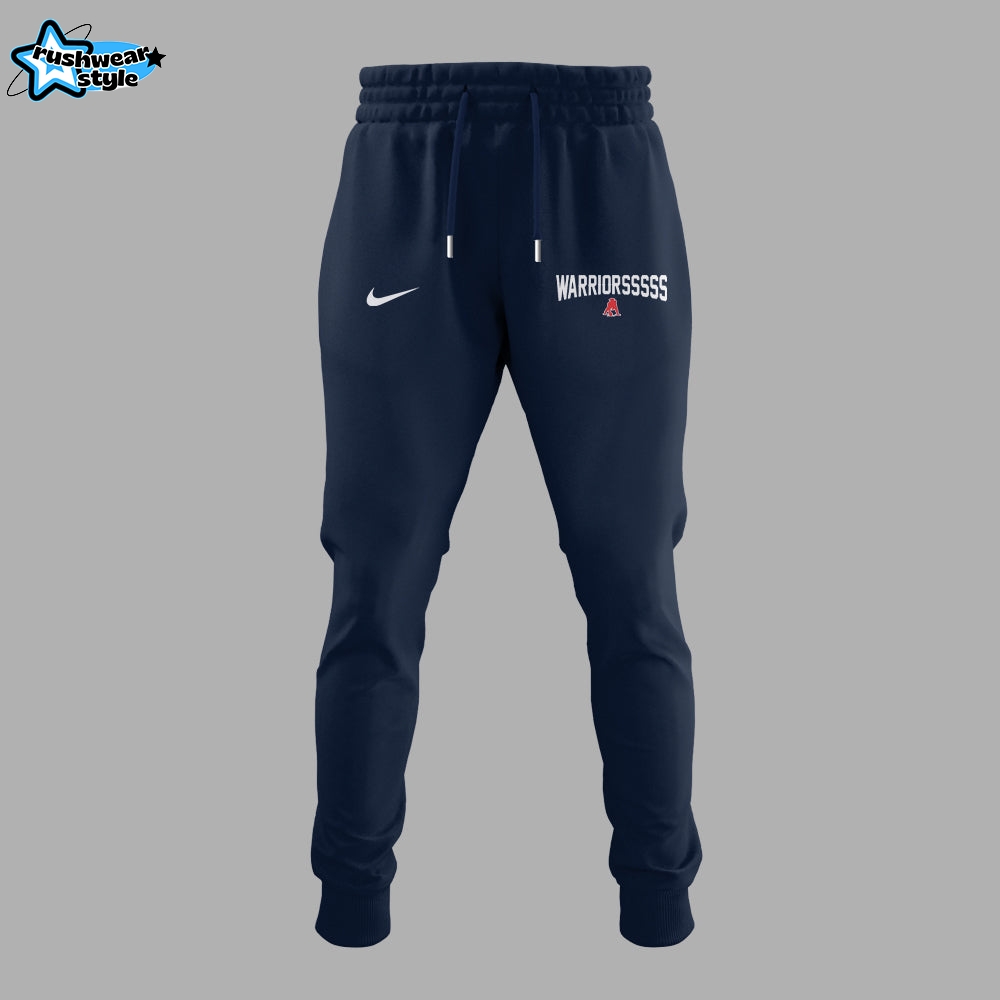 WARRIORSSSSS New England Patriots American Football Conference Champions 2025-26 Hoodie WARRIORSSSSS New England Patriots American Football Conference Champions 2025-26 Hoodie