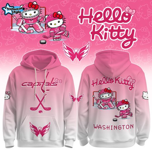 WSH Capitals Special Hello Kitty Limited Edition Hoodie