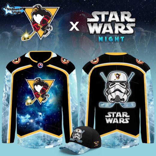 Wilkes-Barre/Scranton Penguins Star Wars Night Game Limited Hockey Jersey