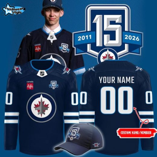 Winnipeg Jets 15th Anniversary Limited Jersey