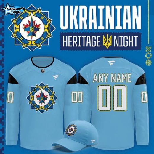 Winnipeg Jets '' Ukrainian Heritage Night '' 2026 Jersey