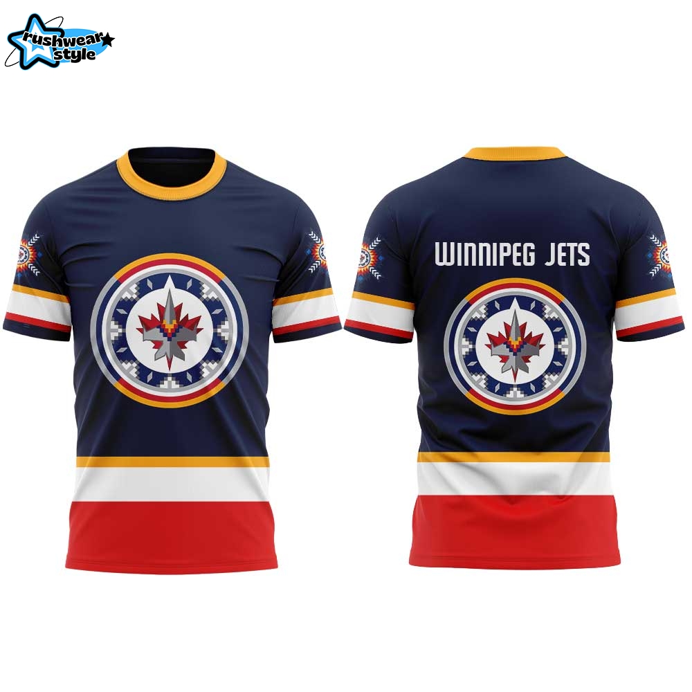 Winnipeg Jets Wasacnews Night 2026 Blue Fan T-Shirt Winnipeg Jets Wasacnews Night 2026 Blue Fan T-Shirt