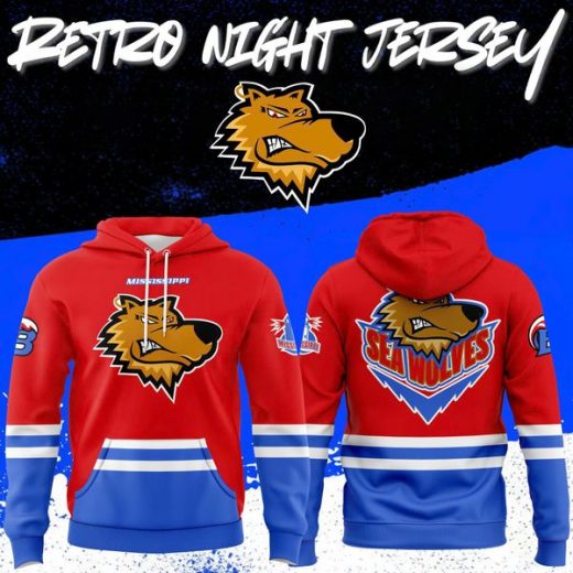 Biloxi Breakers 2026 Retro Night Hoodie