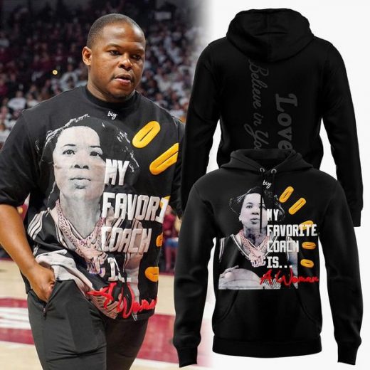 My favorite coach is a woman hoodie