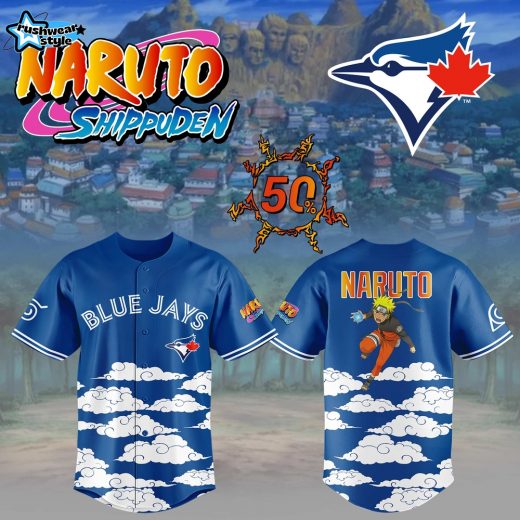 Anime Crossover Baseball Jersey Inspired by Toronto Pro Team – 2026 Edition