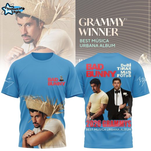 Bad Bunny “Debí Tirar Más Fotos” 2026 Grammy Winner T-Shirt