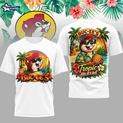 Buc-ee’s Tropic Like It’s Hot Vacation Theme T-Shirt 2026 Edition