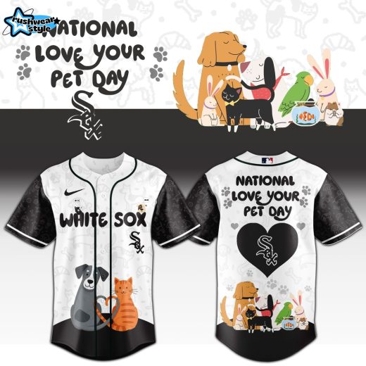 Chicago White Sox 2026 National Love Your Pet Day Exclusive Fan Jersey