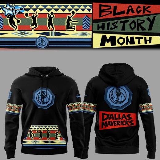 Dallas Mavericks x Happy Black History Month 2026 Night Hoodie
