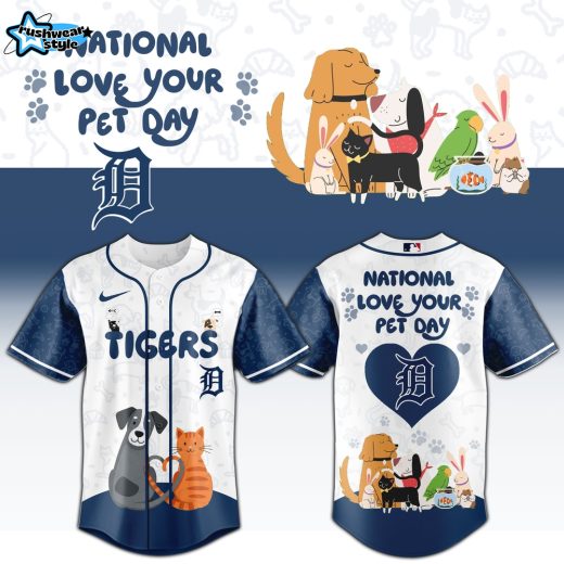 Detroit Tigers 2026 National Love Your Pet Day Limited Fan Jersey