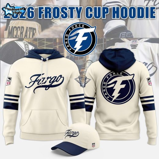 Fargo Force 2026 Frosty Cup Hoodie – Special Event Fan Apparel
