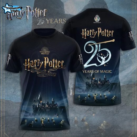 Harry Potter 25th Anniversary Return to Hogwarts Commemorative T-Shirt 2026