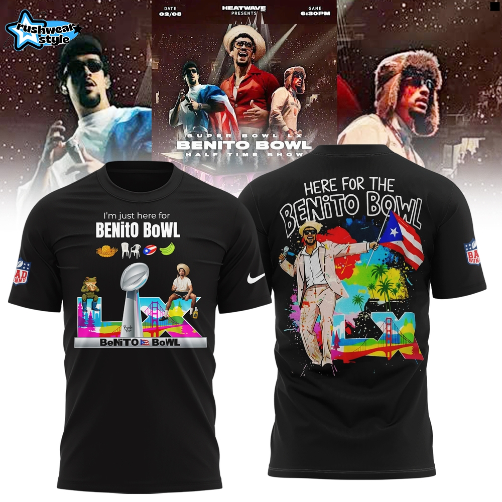 Here For The Benito Bowl 2026 Limited Edition Shirt - Black V2 Here For The Benito Bowl 2026 Limited Edition Shirt - Black V2