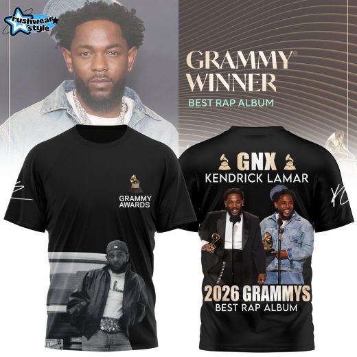 Kendrick Lamar “GNX” 2026 Grammy Winner Best Rap Album T-Shirt
