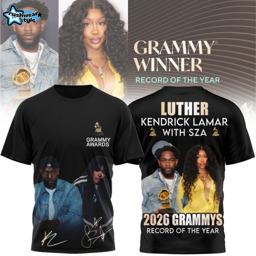 Kendrick Lamar & SZA “Luther” 2026 Grammys Record of the Year T-Shirt