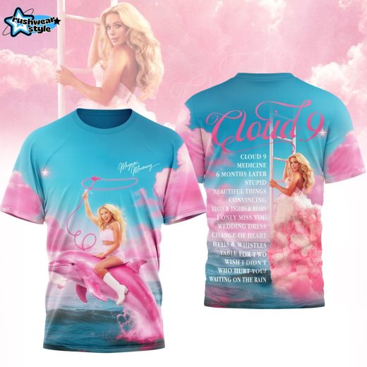 Megan Moroney The Cloud 9 Tour 2026 Pink Fan Shirt Version 2