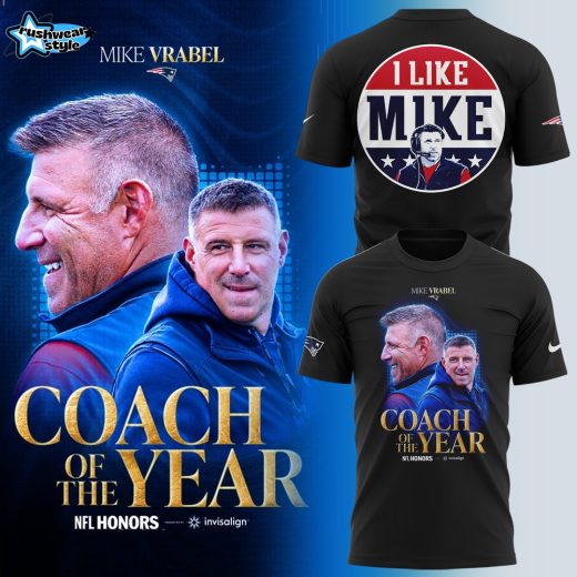 Mike Vrabel Coach of the Year Legacy Series T-Shirt Version 2