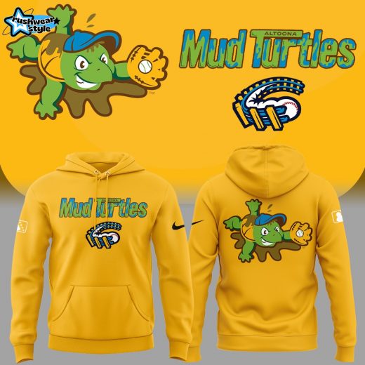 Mud Turtles 133rd Anniversary Retro Baseball Hoodie 2026 – Yellow