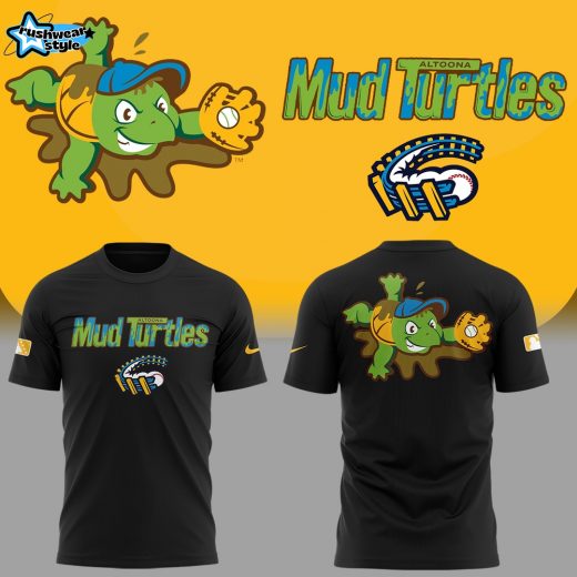 Mud Turtles 133rd Anniversary Retro Baseball Shirt 2026 – Black