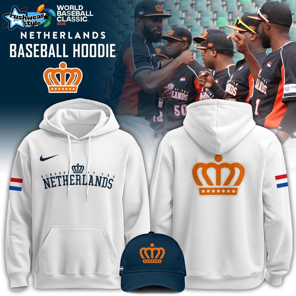 Netherlands Baseball 2026 World Baseball Classic Premium 3D Hoodie Limited Release Netherlands Baseball 2026 World Baseball Classic Premium 3D Hoodie Limited Release