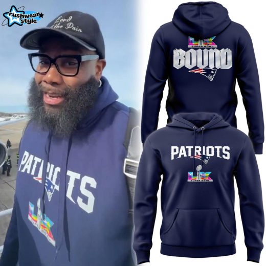 New England Patriots 2026 Super Bowl LX Fan Hoodie Version 2