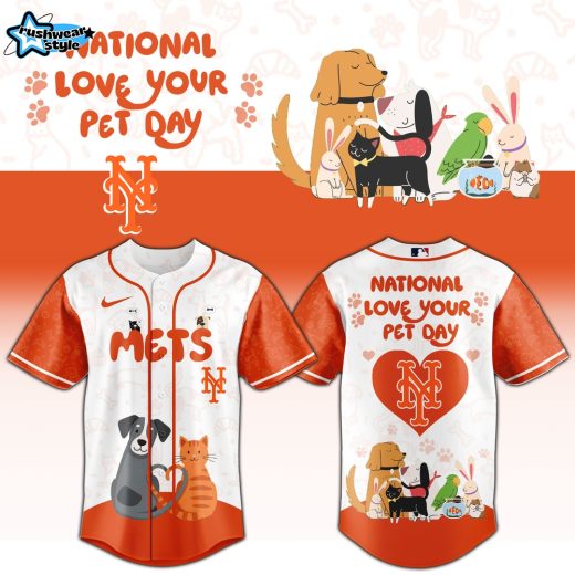 New York Mets 2026 National Love Your Pet Day Exclusive Collector Jersey