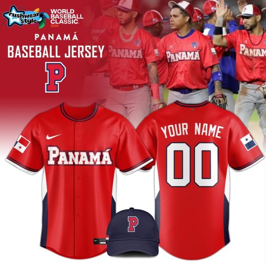 Panama Team 2026 World Baseball Classic Red Jersey – Limited Edition Baseball Shirt