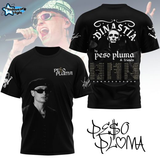 Peso Pluma Dinastía Tour 3D T-Shirt 2026