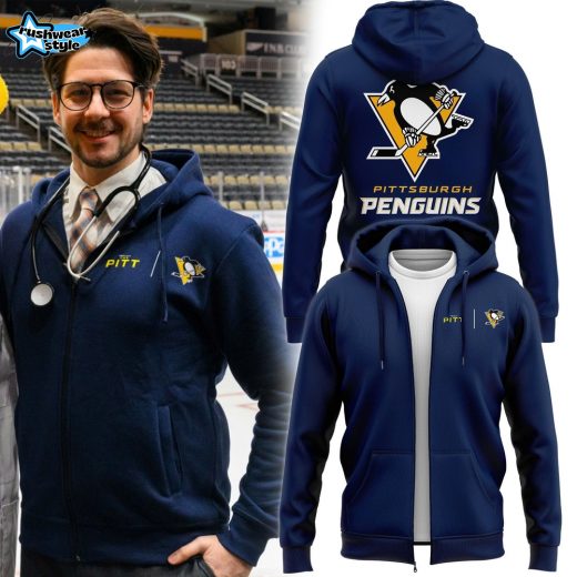 Pittsburgh Penguins X The Pitt New Zip Hoodie
