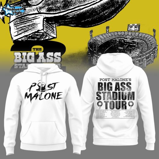 Post Malone Stadium Tour 2026 Limited Run Concert Hoodie V3