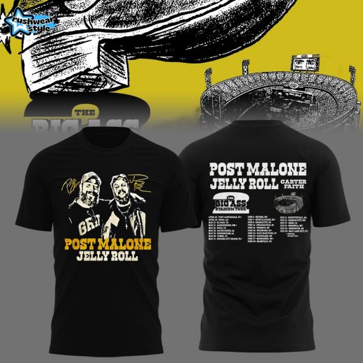 Post Malone Stadium Tour 2026 Limited Run Tour T-Shirt V5