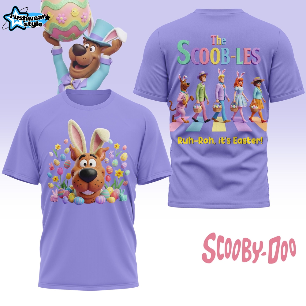 Scooby-Doo Easter 2026 Purple All-Over Print 3D Shirt Scooby-Doo Easter 2026 Purple All-Over Print 3D Shirt