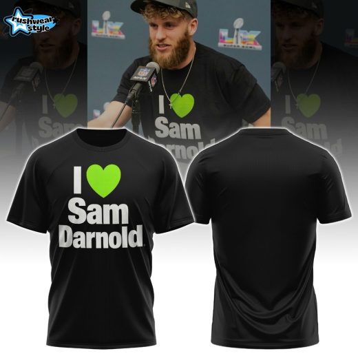Seattle Seahawks “I Love Sam Darnold” 2026 Fan Edition T-Shirt