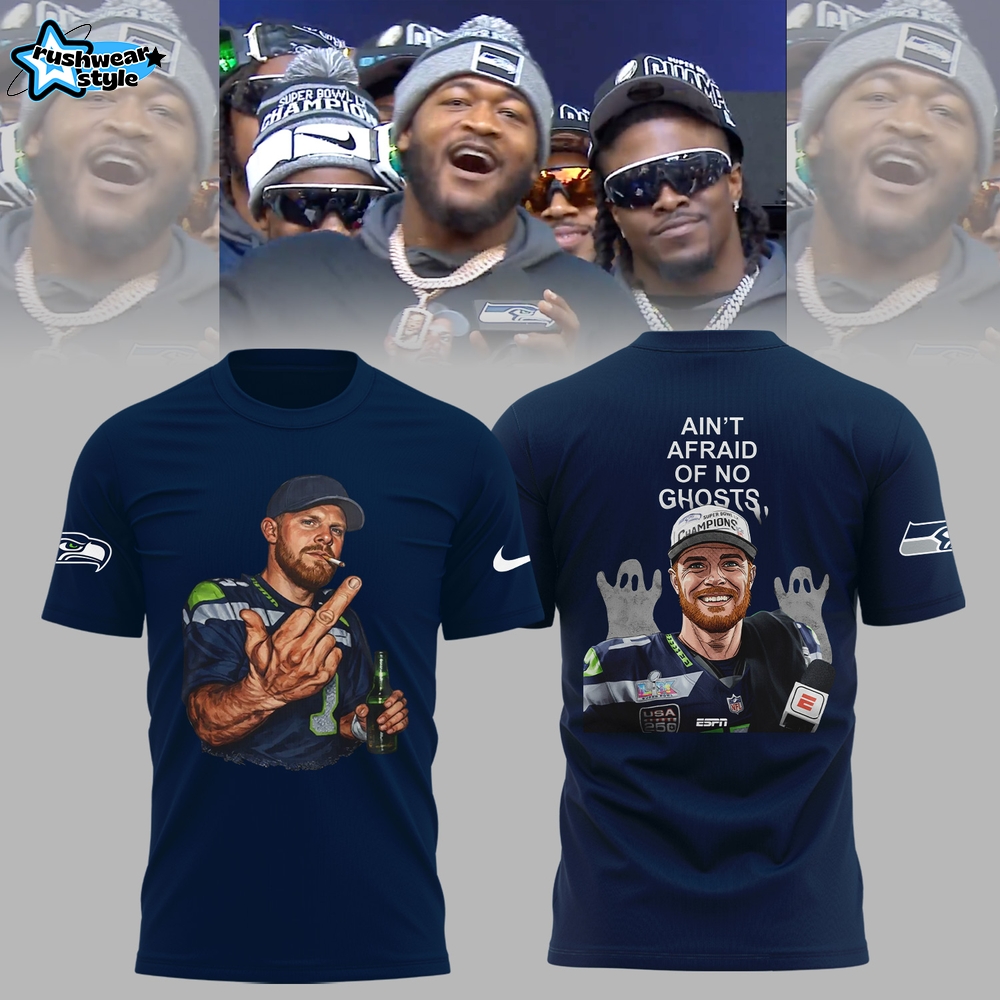 Seattle Seahawks Sam Darnold Bold Celebration Limited Edition T-Shirt Seattle Seahawks Sam Darnold Bold Celebration Limited Edition T-Shirt