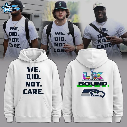 Seattle Seahawks “Taking the Show on the Road” Limited White Hoodie
