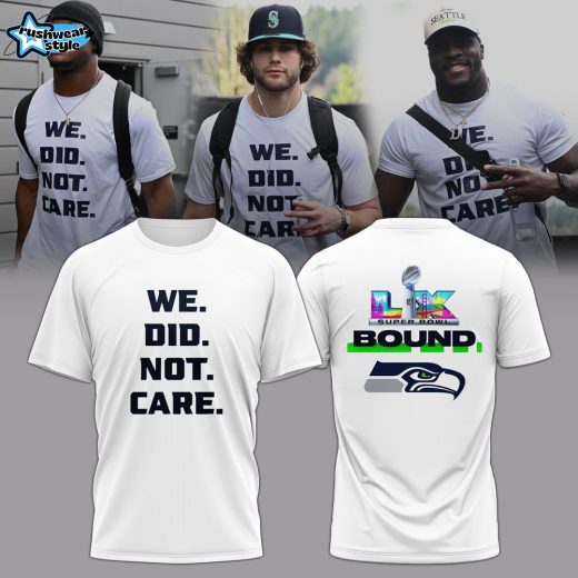 Seattle Seahawks “Taking the Show on the Road” Limited White T-Shirt