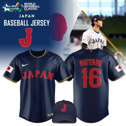Shohei Ohtani Team Japan 2026 WBC Navy Baseball Jersey – Collector Edition