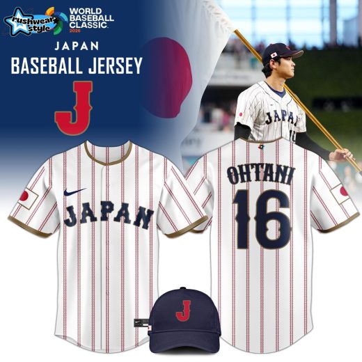 Shohei Ohtani Team Japan 2026 WBC White Baseball Jersey – Limited Edition
