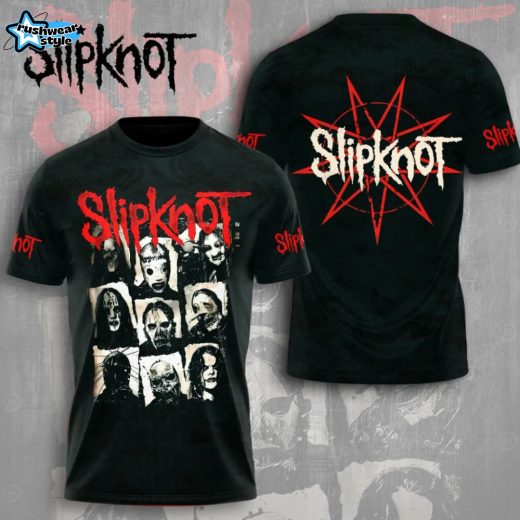 Slipknot Subliminal Verses World Tour 3D Graphic T-Shirt – Rock Band Merch