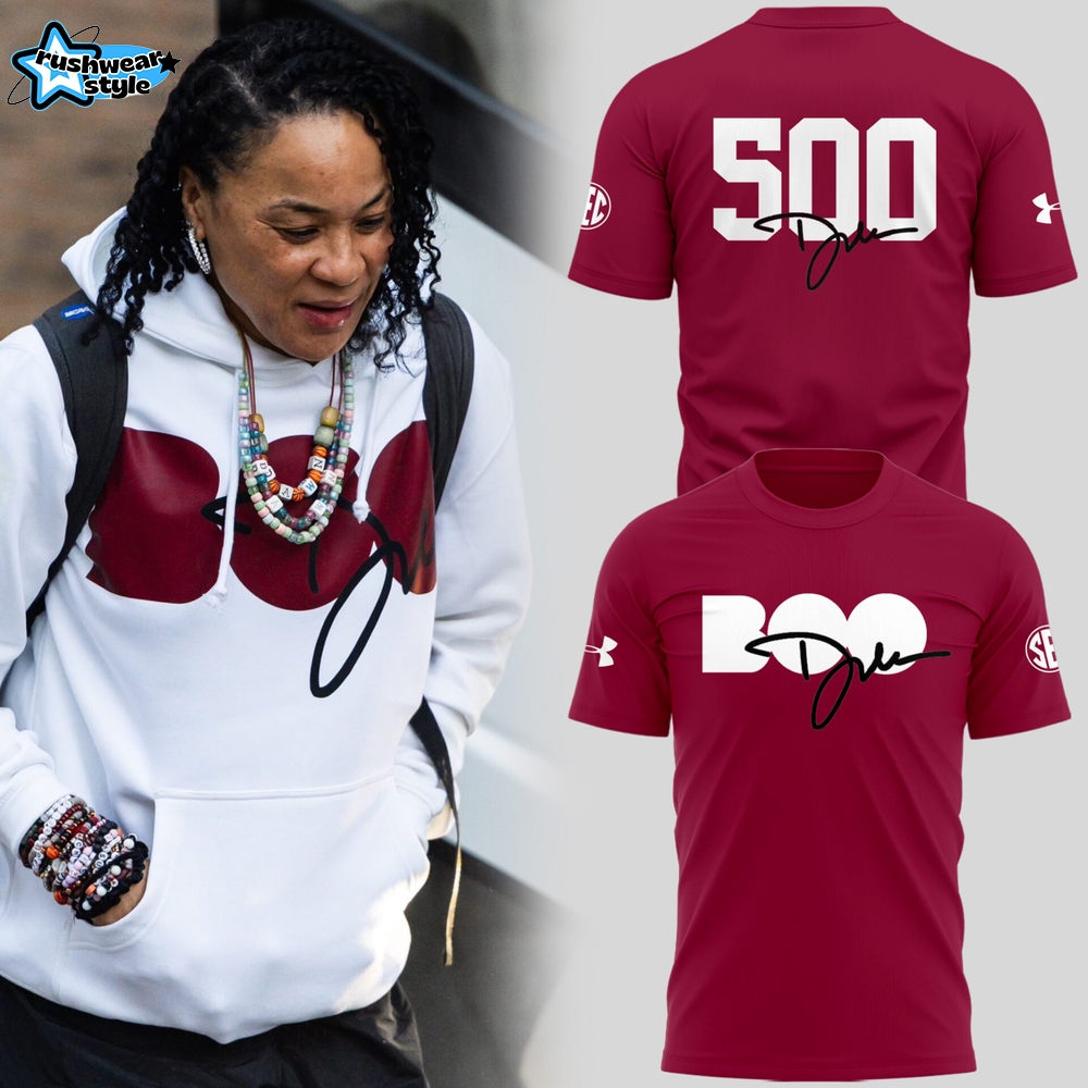 South Carolina Gamecocks x Dawn Staley 2026 Boo 500 Red Commemorative T-Shirt – Fan Favorite South Carolina Gamecocks x Dawn Staley 2026 Boo 500 Red Commemorative T-Shirt – Fan Favorite