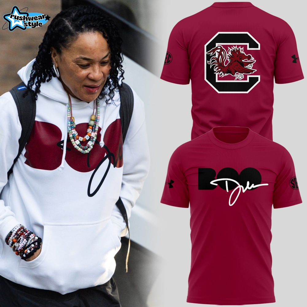 South Carolina Gamecocks x Dawn Staley 2026 Boo Red Alternate T-Shirt V2 – Updated Design South Carolina Gamecocks x Dawn Staley 2026 Boo Red Alternate T-Shirt V2 – Updated Design